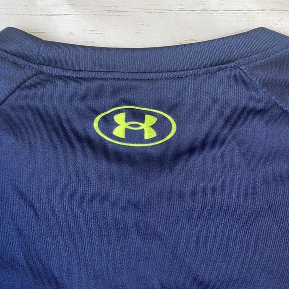 Under Armour Boys' Tech Wordmark Symbol Short-Sleeve Shirt - Picture 6 of 6